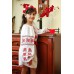 Embroidered dress/blouse/tunic "Cutie Rose"